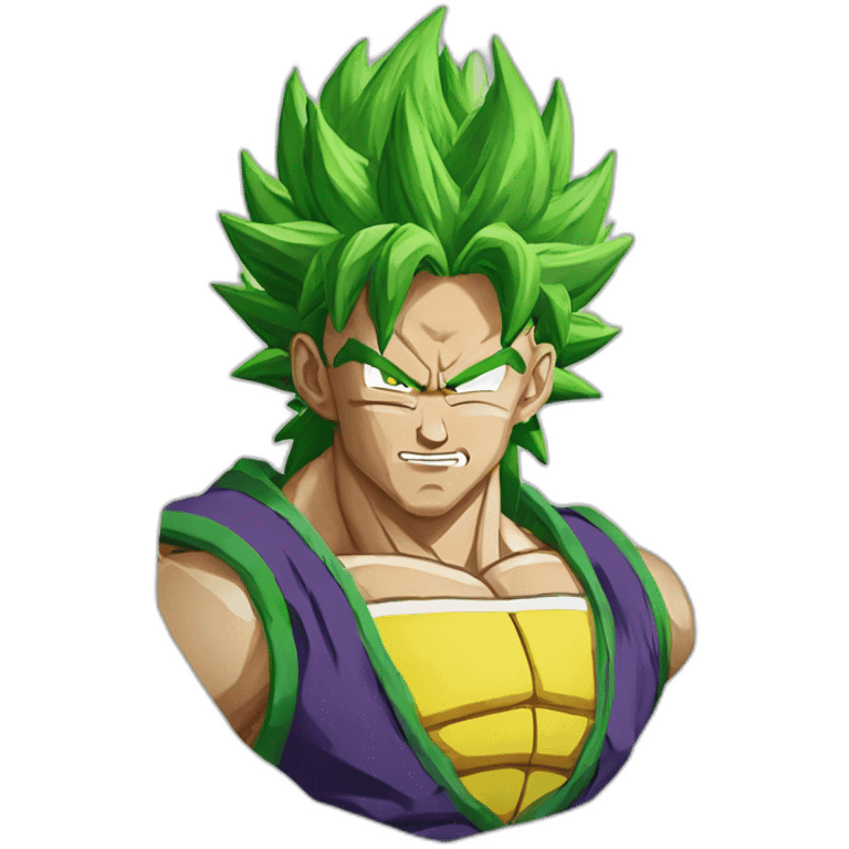 Dargon ball z broly emoji