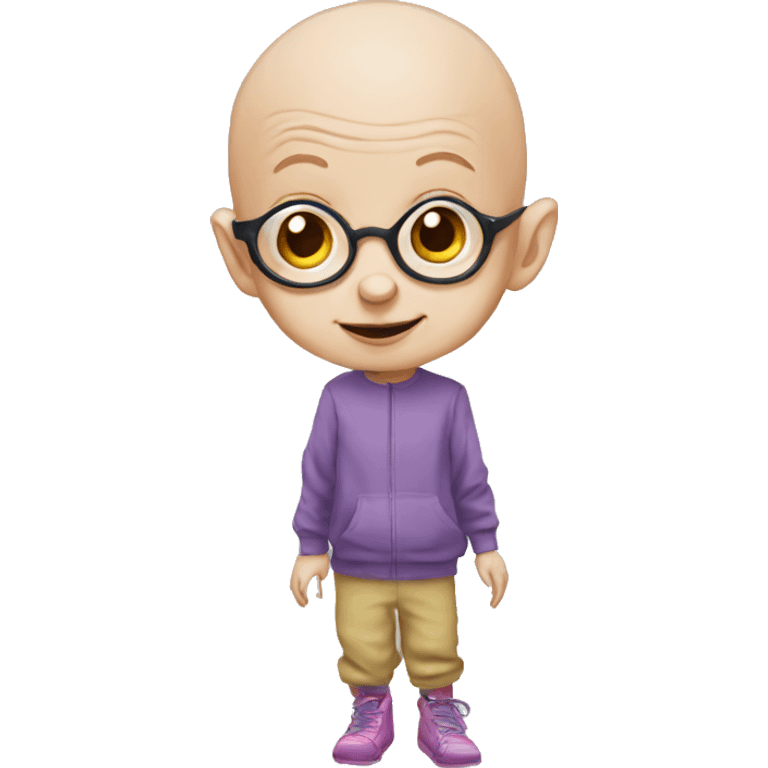 Progeria emoji