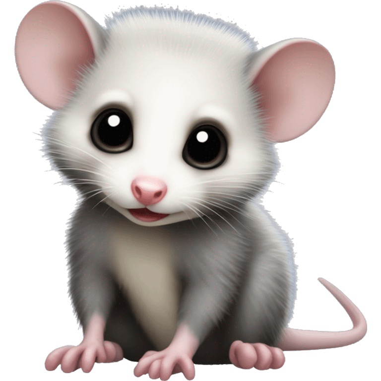 baby opossum emoji