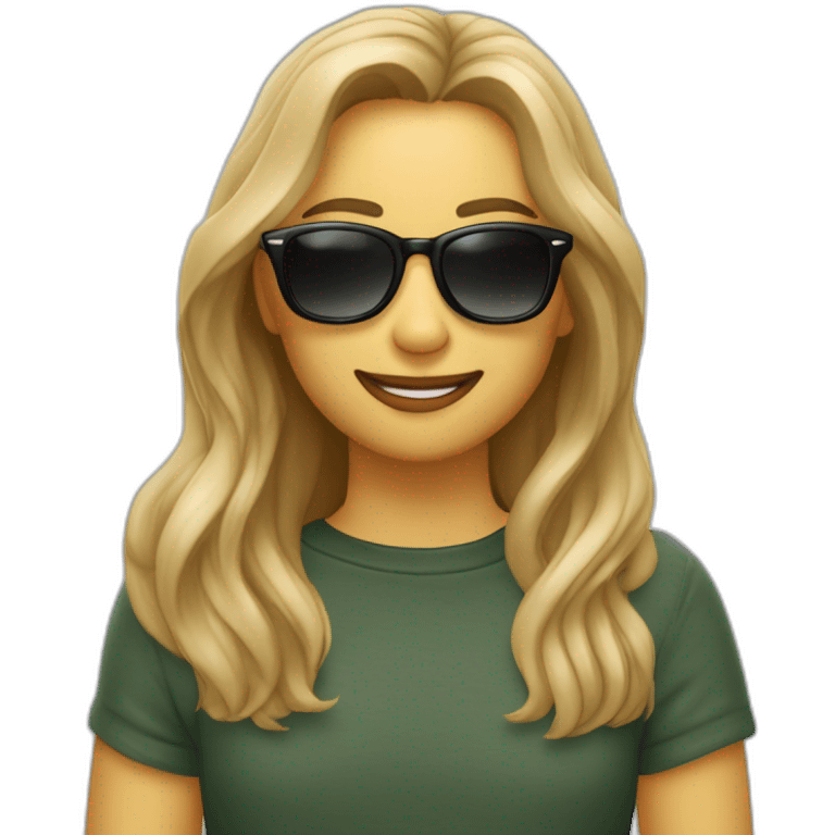 21 летний парень с длинной стрижкой до плечей и в очках rayban emoji