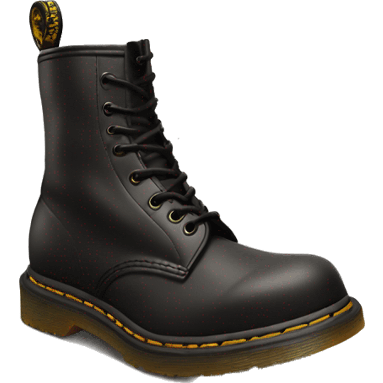 platform doc marten boots emoji