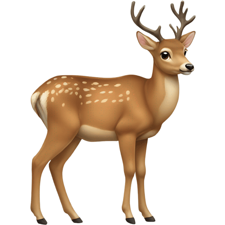 Deer with a big butt emoji