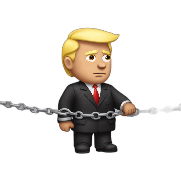 trump-in-handcuffs emoji