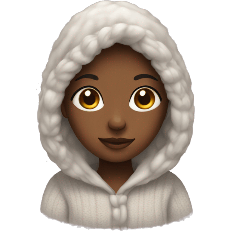 Cozy girl emoji