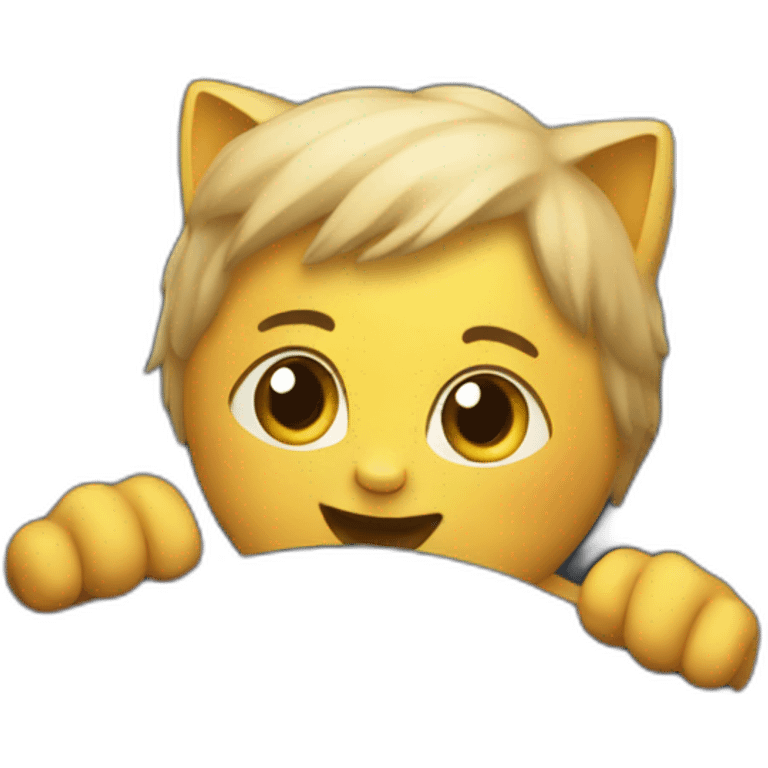 Chat dans voiture emoji