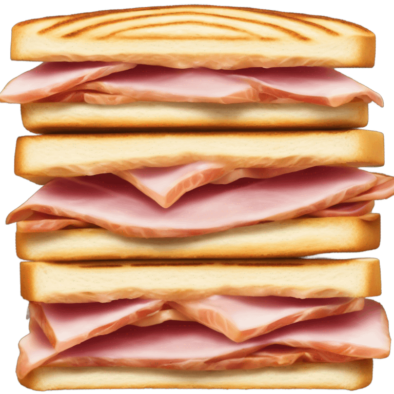 panini with ham  emoji