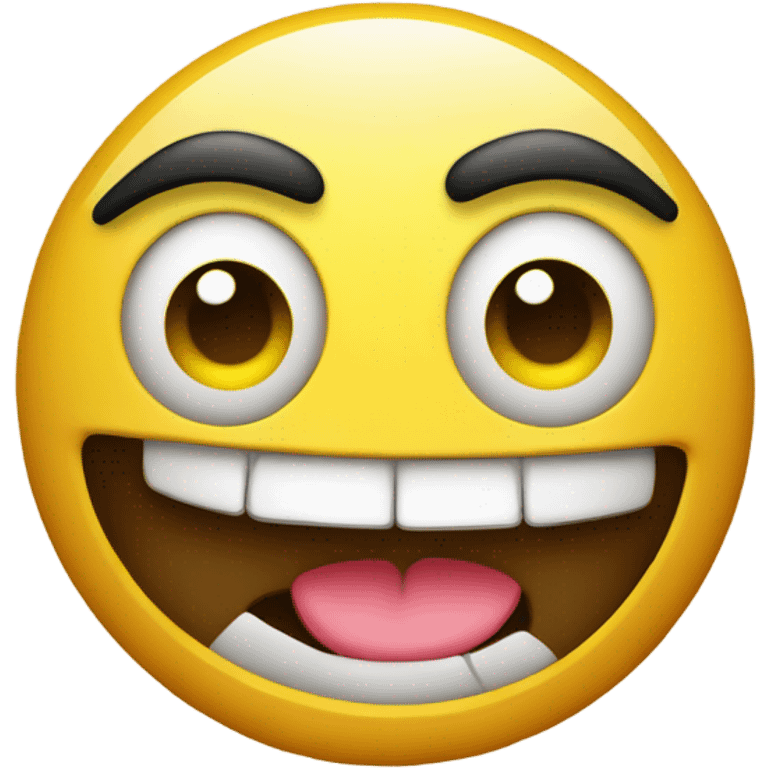 emoji making a smug “i told you so” smirk emoji