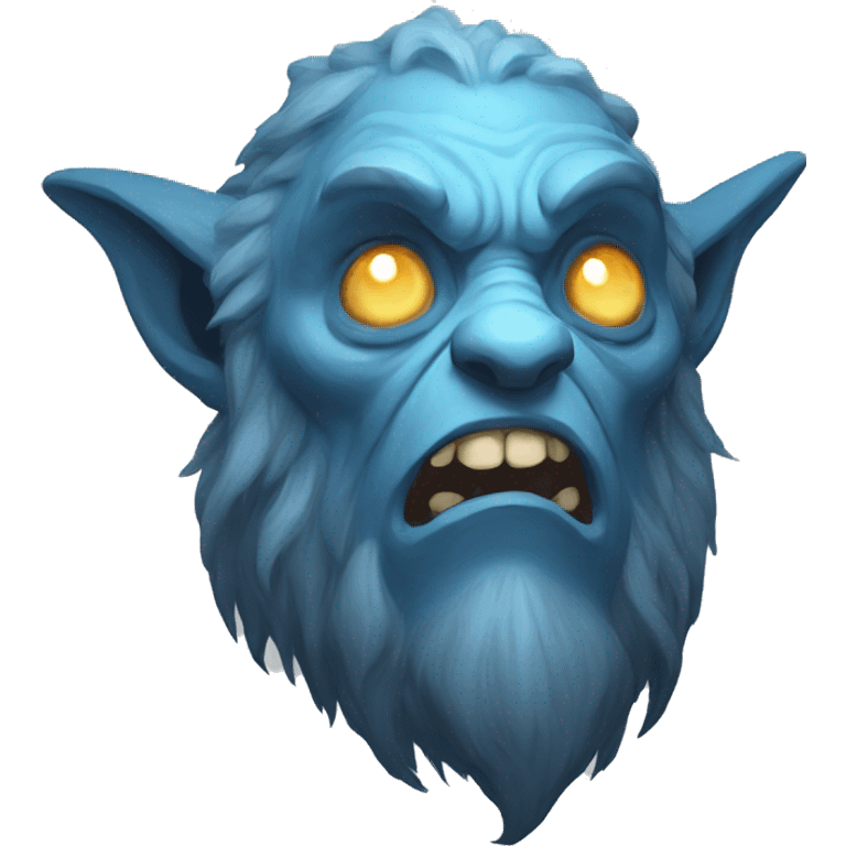 spectral giant blue firbolg surprised emoji