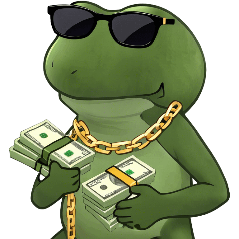 holding money gangster thug rapper emoji