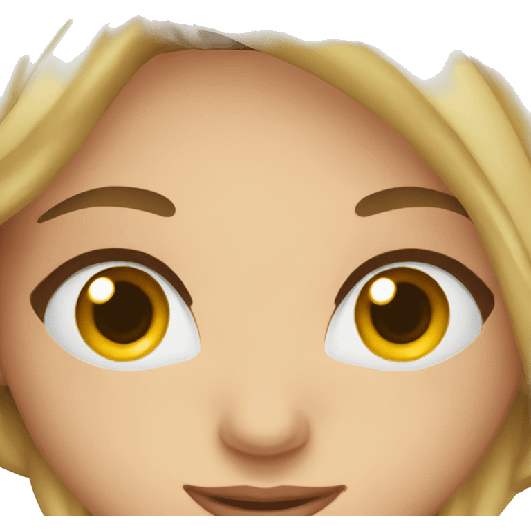 Medica Mulher Loira Jovem Olhos Azuis emoji