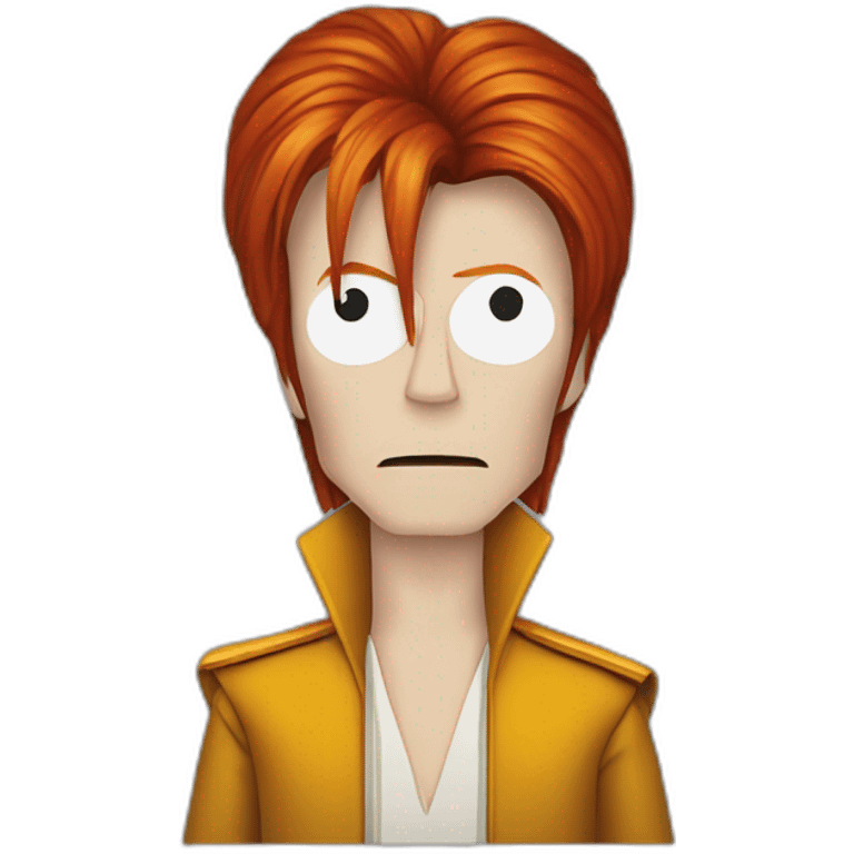 David Bowie - Ziggy stardust - Jedi emoji