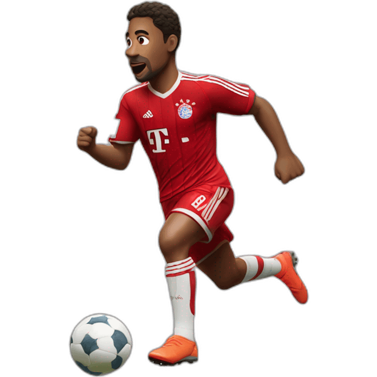 bayern münchen player running emoji