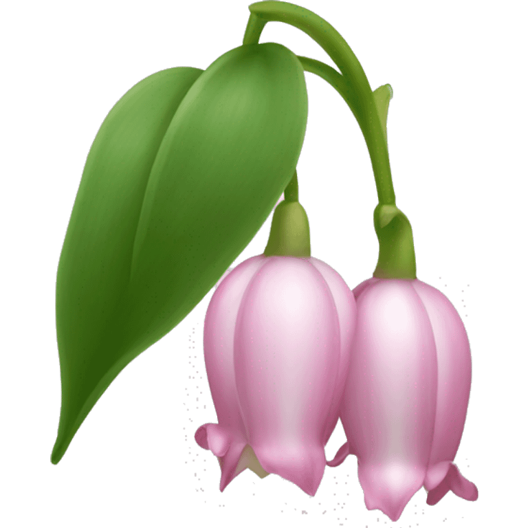 Pink lily of the valley  emoji