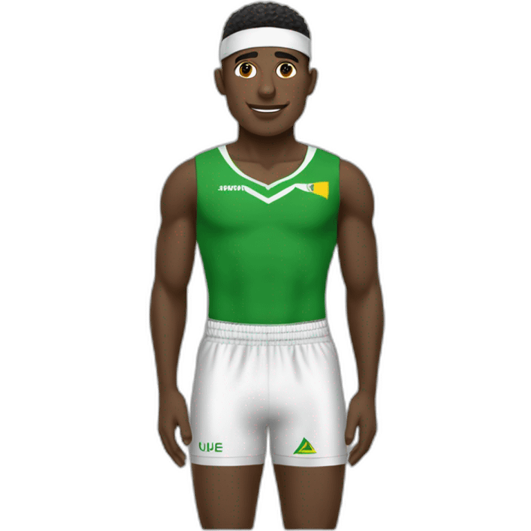 Sénégalais avec le maillot de la mauritanie emoji