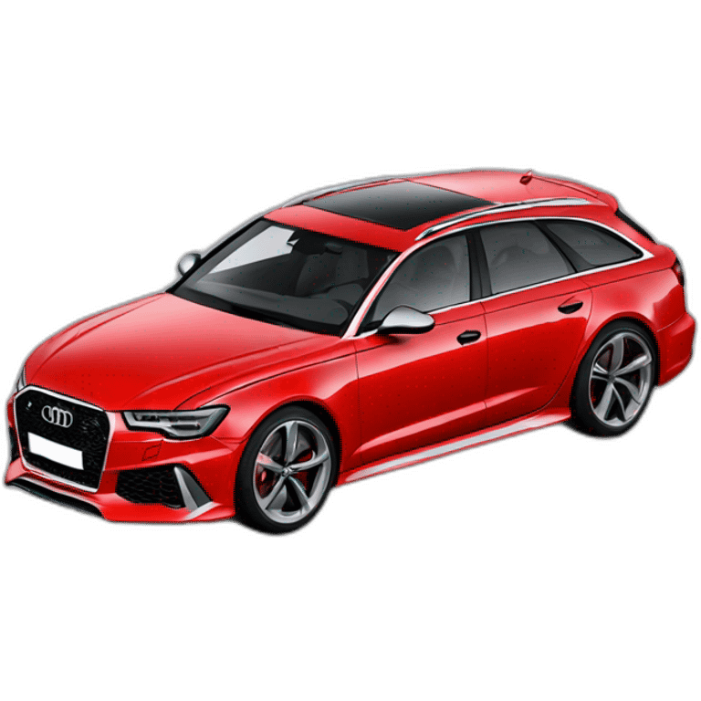 audi rs6 emoji