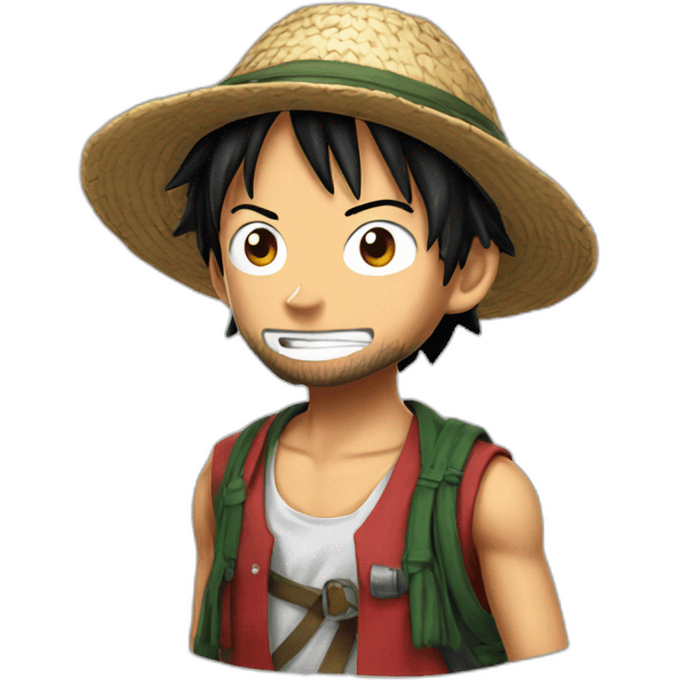 Luffy Palestinian resistant   emoji