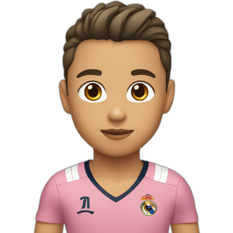 Ronaldo en fille emoji