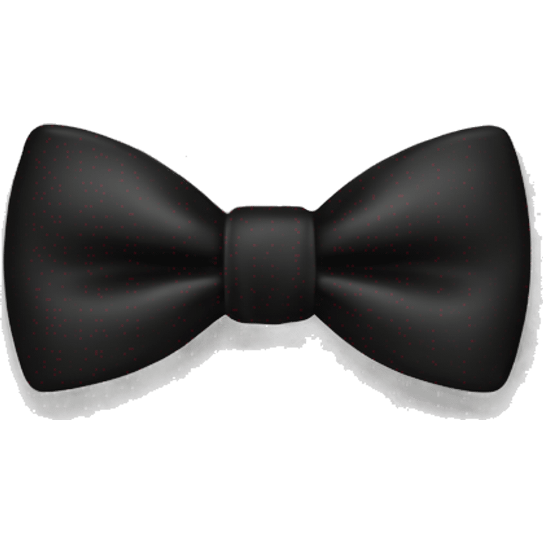 black bowtie emoji