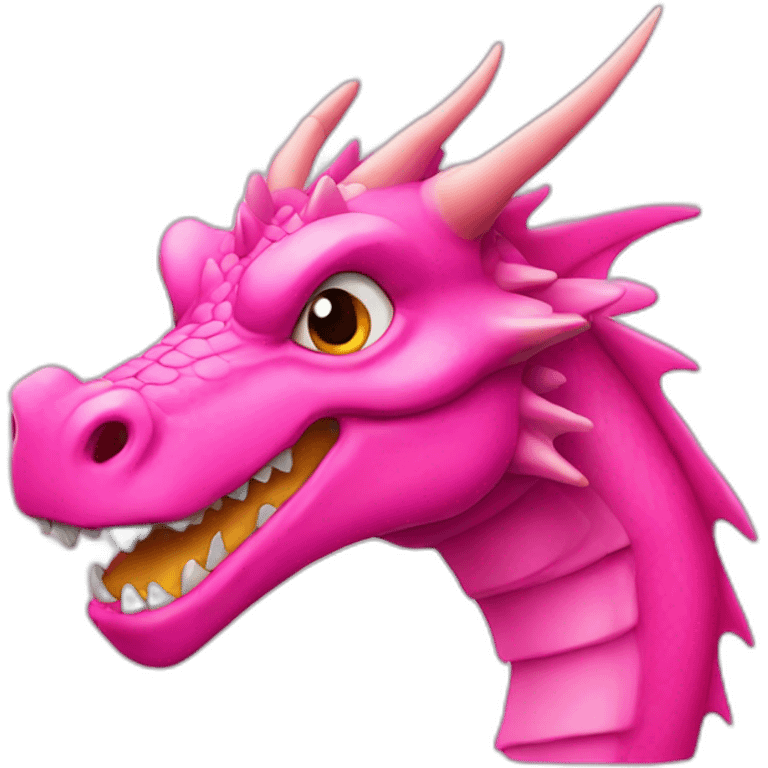 Pink Dragon Head emoji