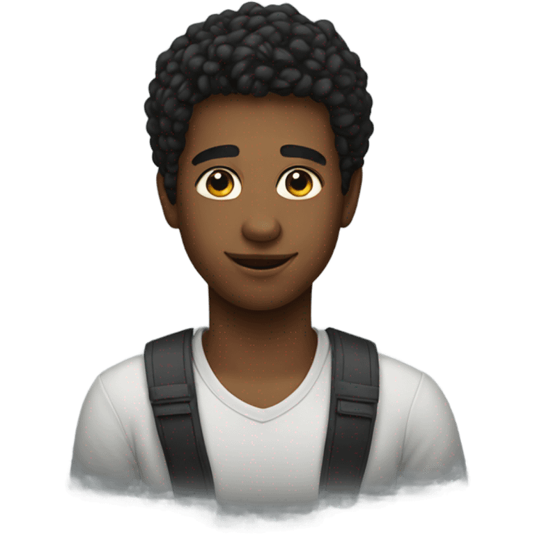 portrait of a young man emoji