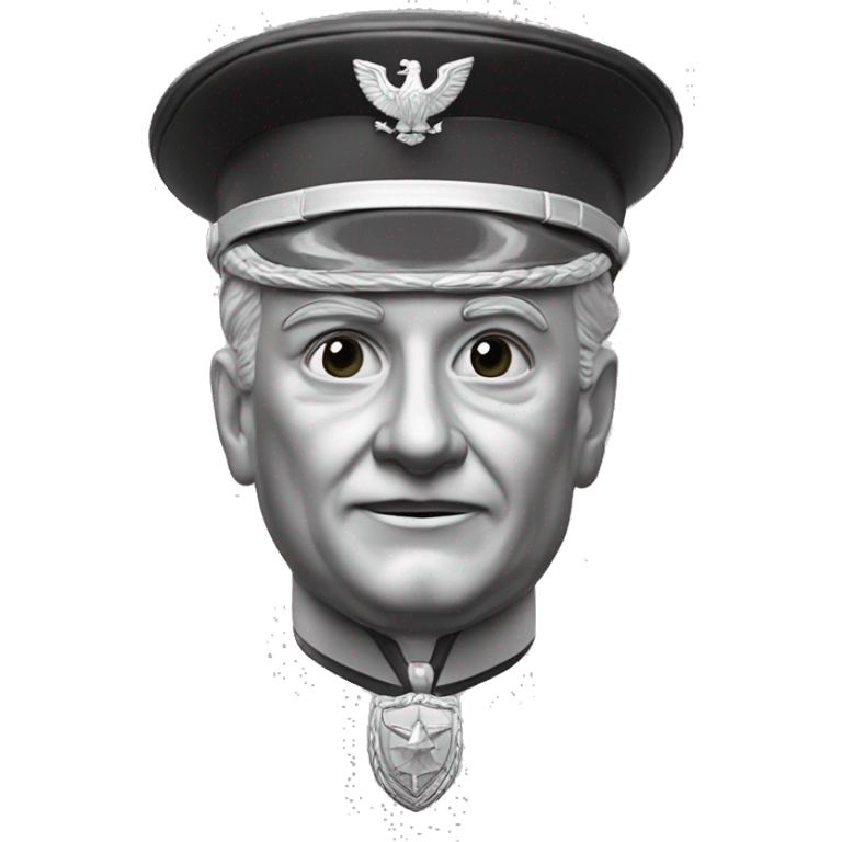 Colonel insignia silver emoji