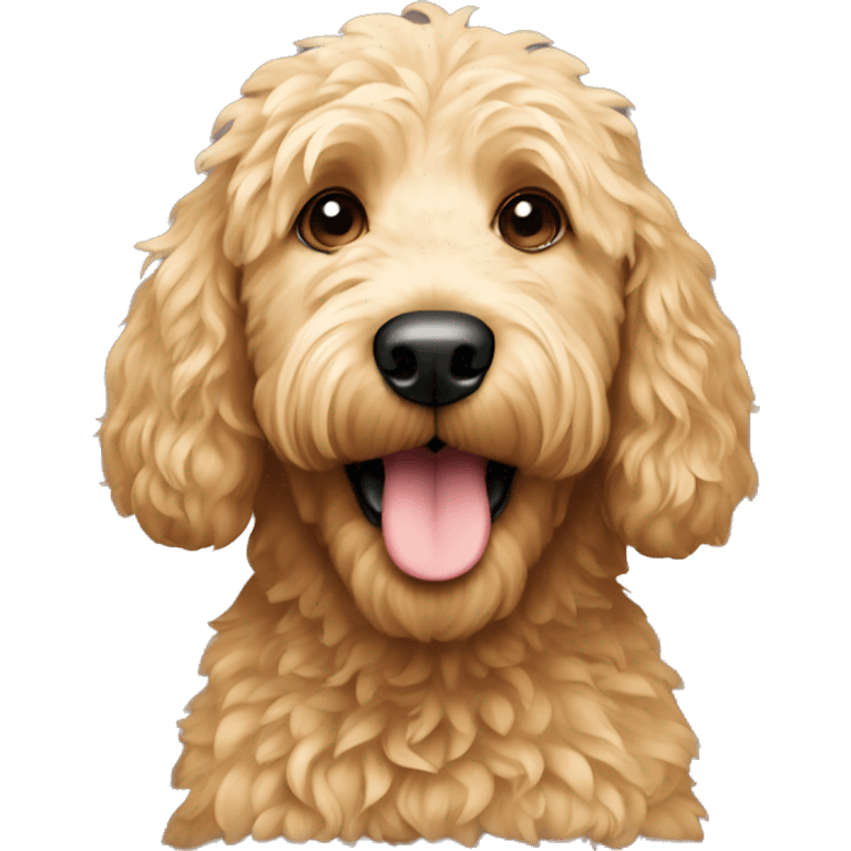 Golden doodle emoji