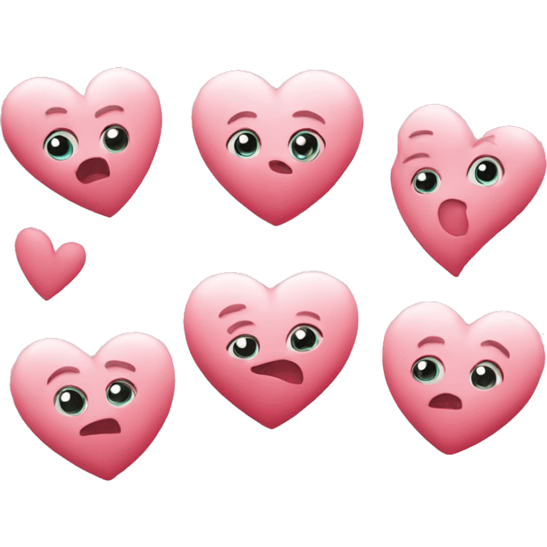 cute hearts emoji