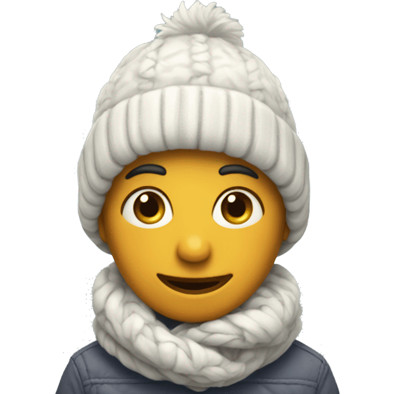 Cozy winter emoji