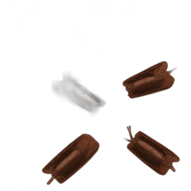 Dried crickets in chocolate emoji