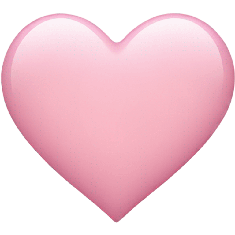 light pink heart  emoji