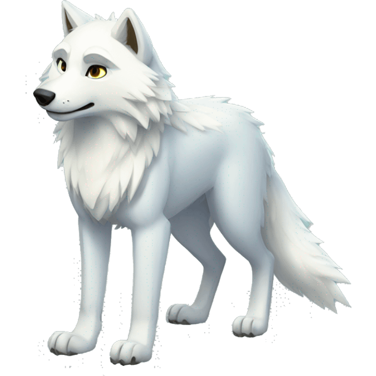 Animal-Jam-Arctic-Wolf full body emoji