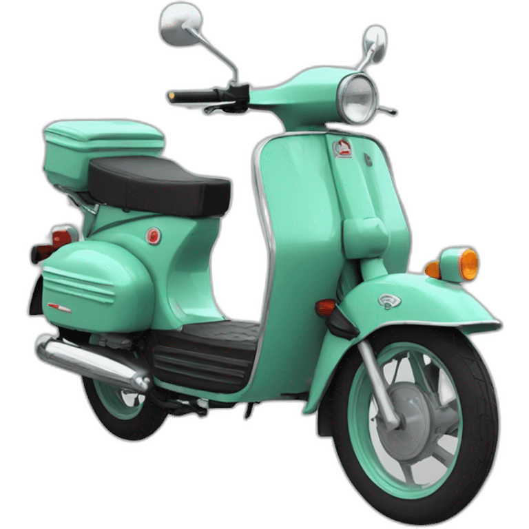 moped of Vostok E7+ emoji