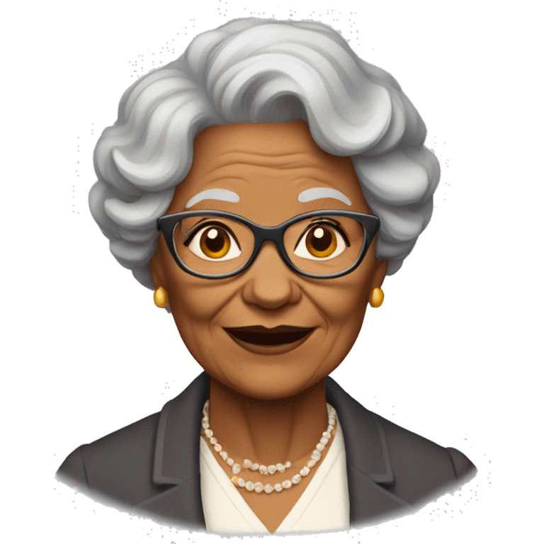 Grand mère de la street emoji