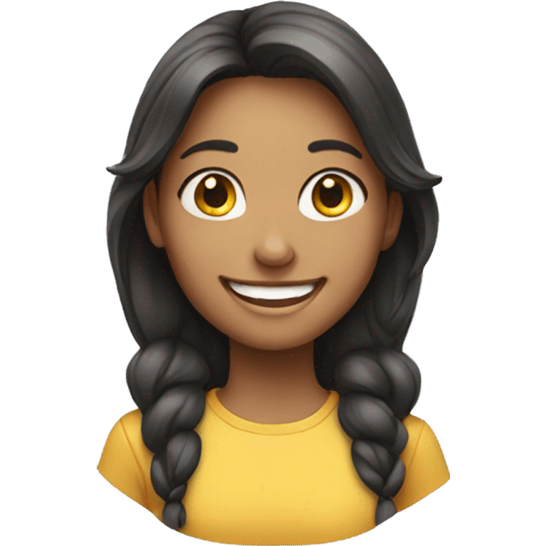 GIRL SMILING emoji