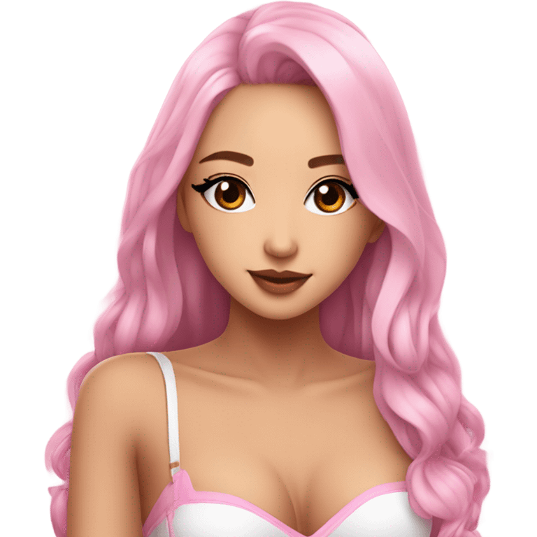 Karina aespa kpop cute girl pink coquette emoji