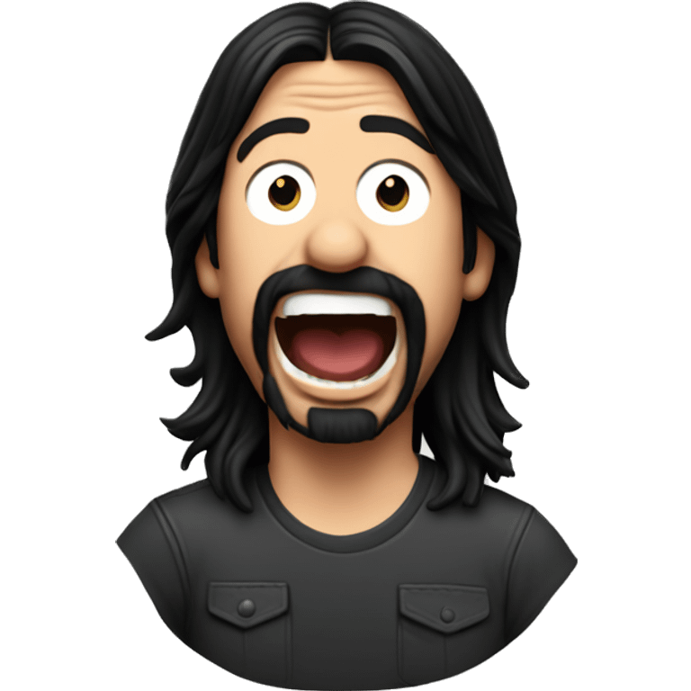 Dave Grohl surprised emoji