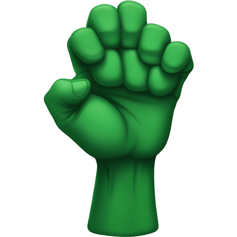 The green fist


 emoji