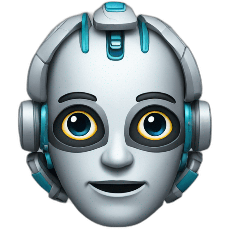 Indian robot emoji