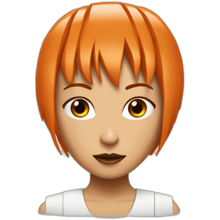 the fifth element leeloo emoji