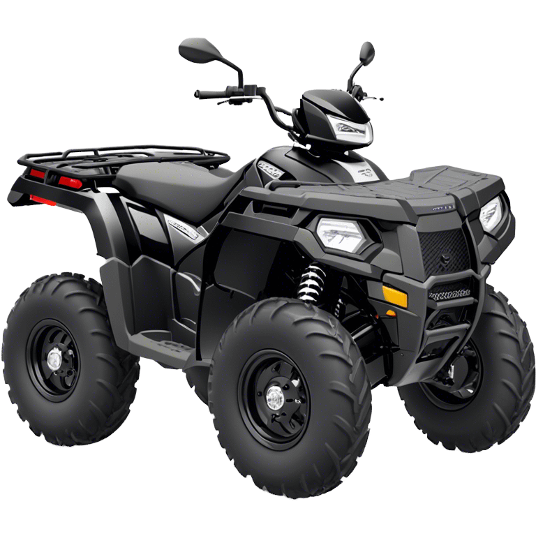 ATV - Polaris Sportsman 570 (Model Year: 2022) (Iconic colour: Black) emoji