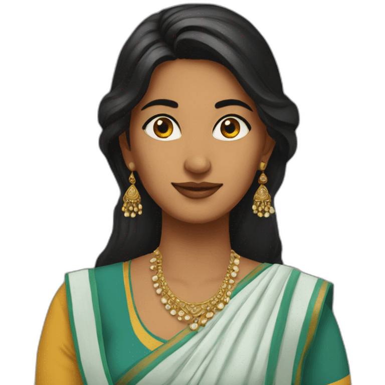 Desi girl  emoji