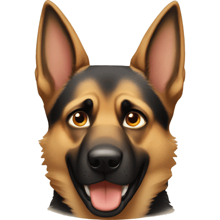 German Shepard angry emoji