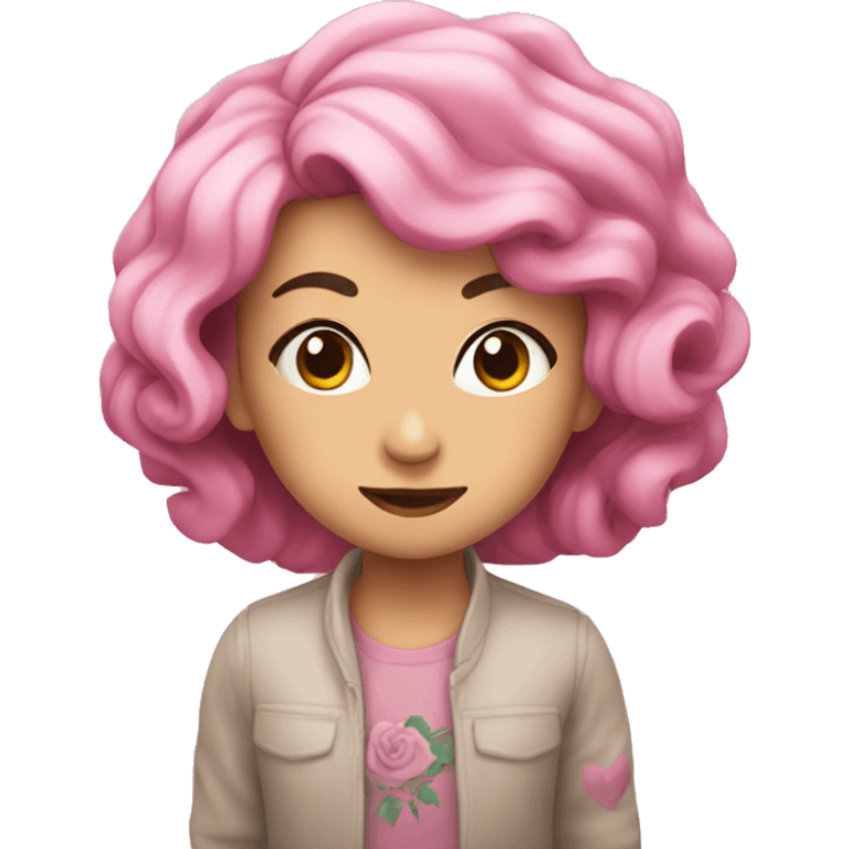 Rosa Herz emoji