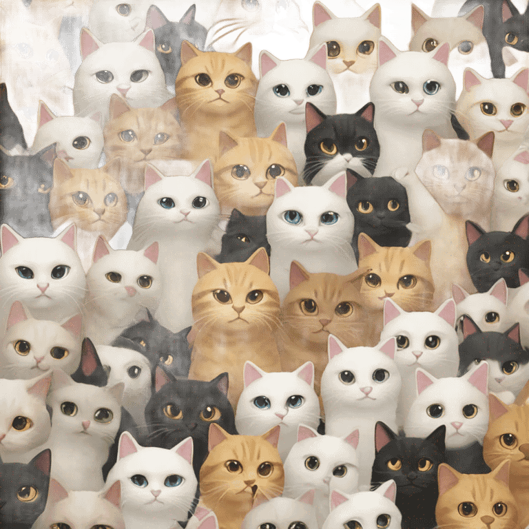 1,000 cats emoji