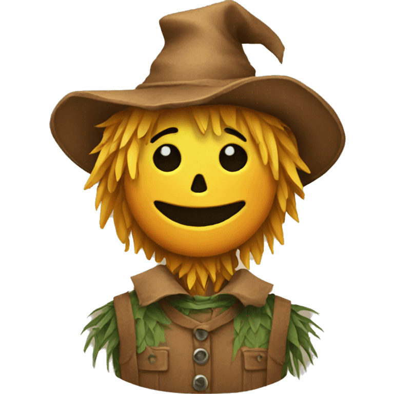 scarecrow emoji