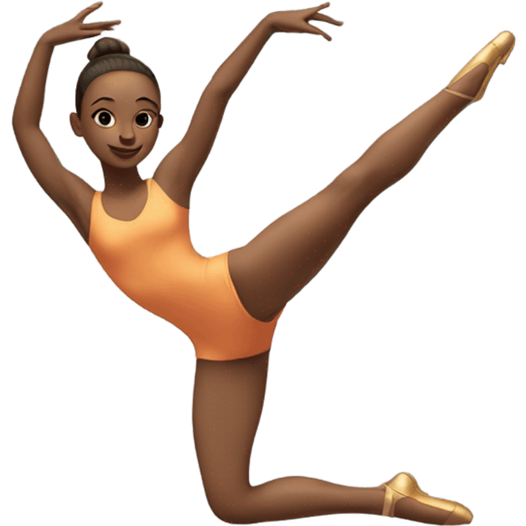 dancer in splits emoji