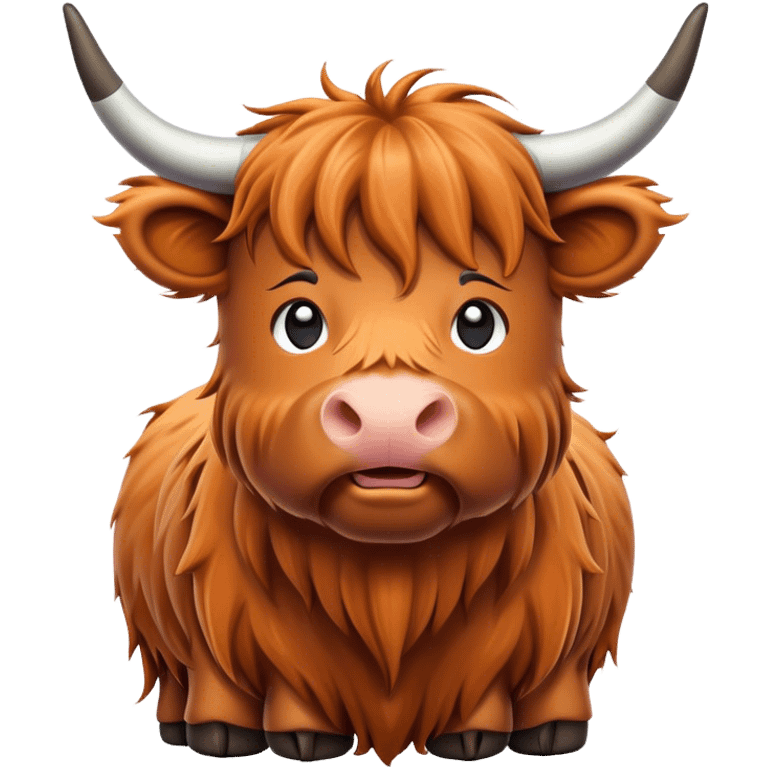 Highland cow emoji