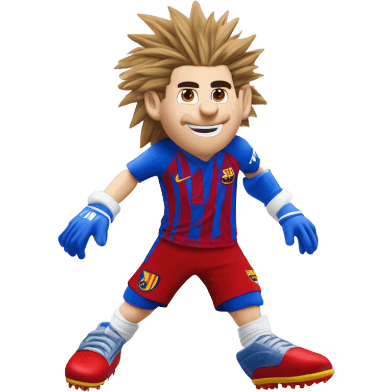 lionel messi as sonic emoji