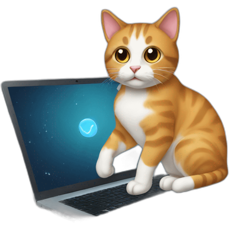 cat-coding-on-a-laptop emoji