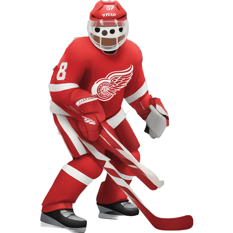 Detroit red wings hockey emoji